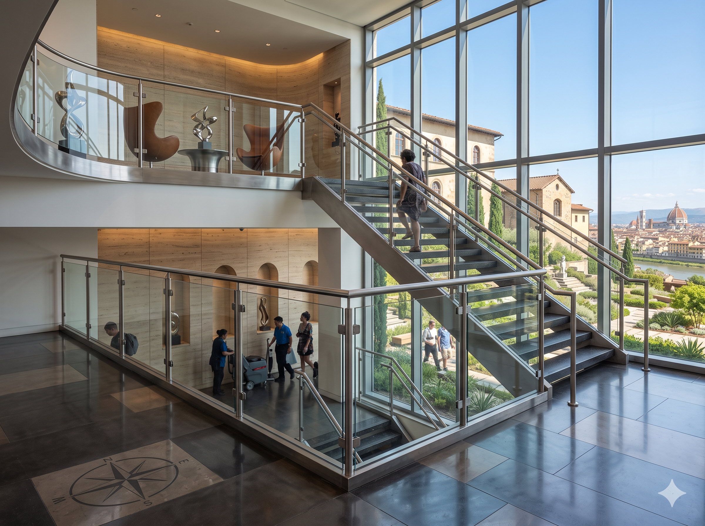 SS Glass Railing