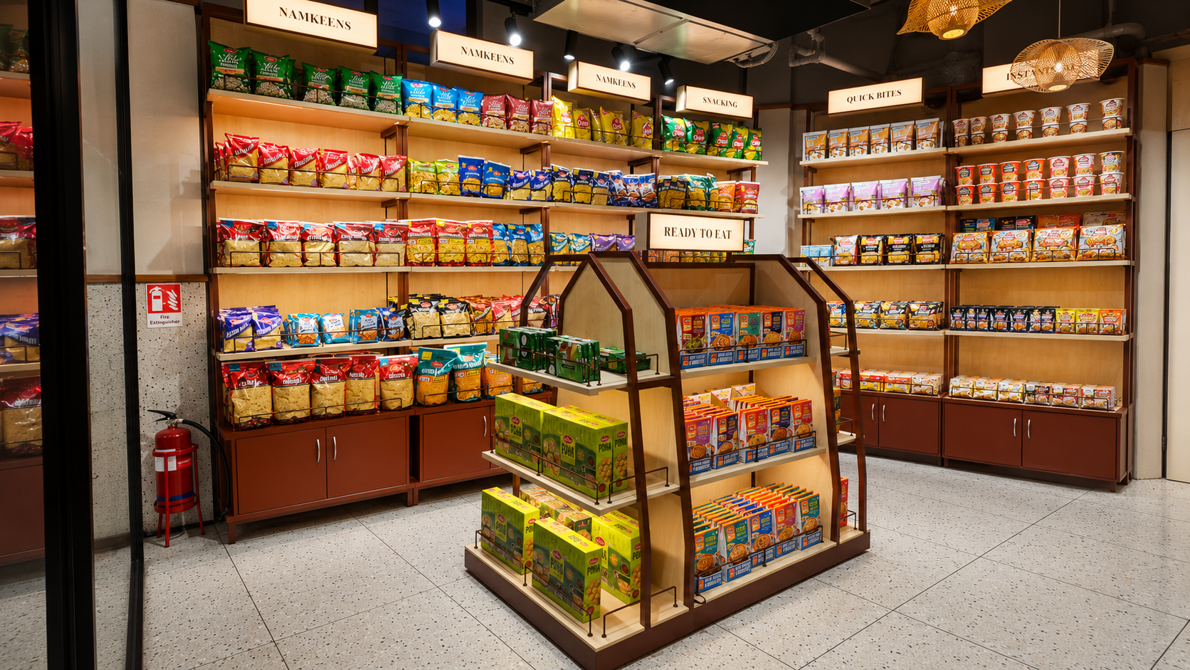 Haldiram Cookies Display Stand