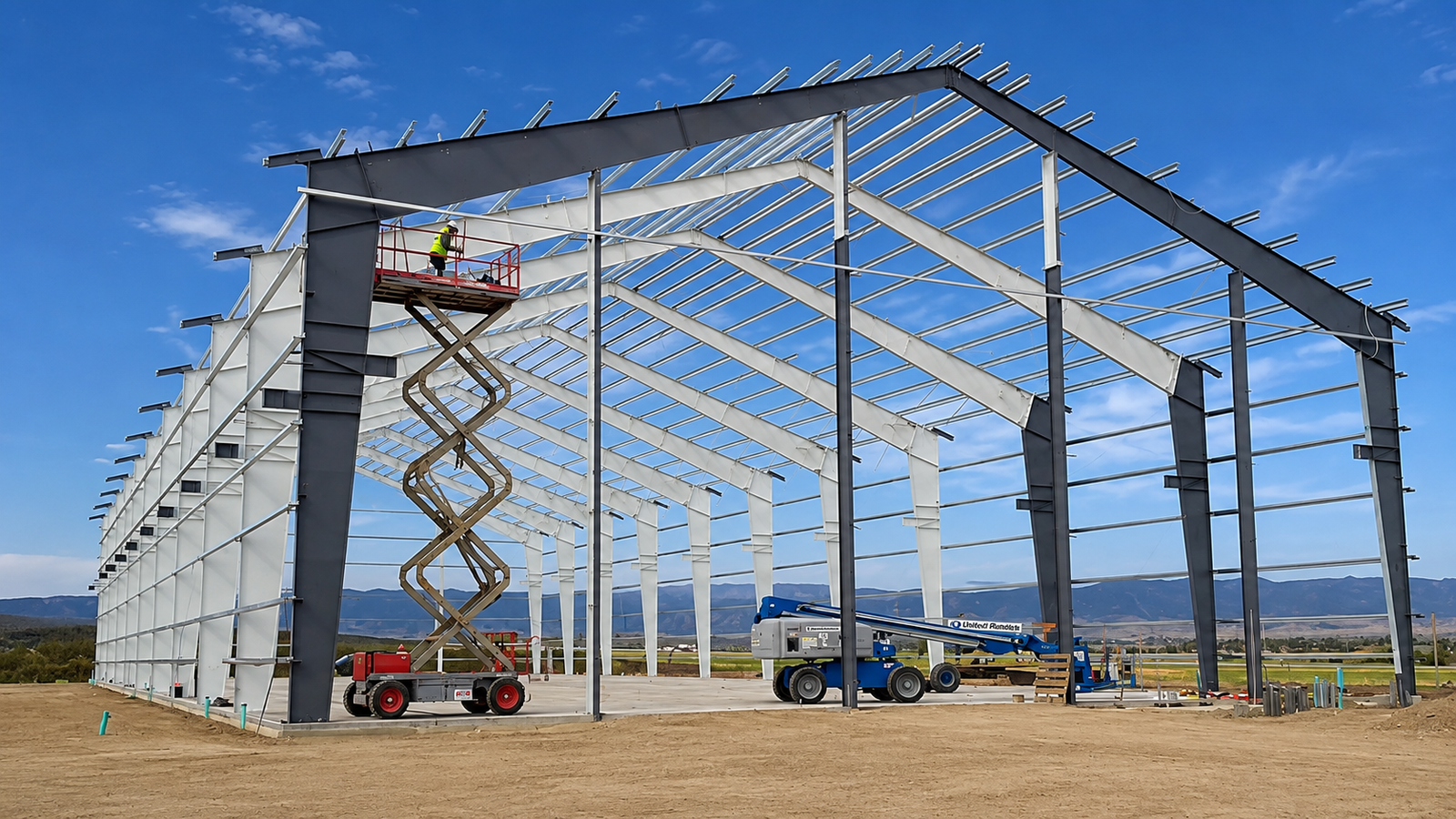 PEB Steel Structure Construction Services in Greater Noida | Metron World