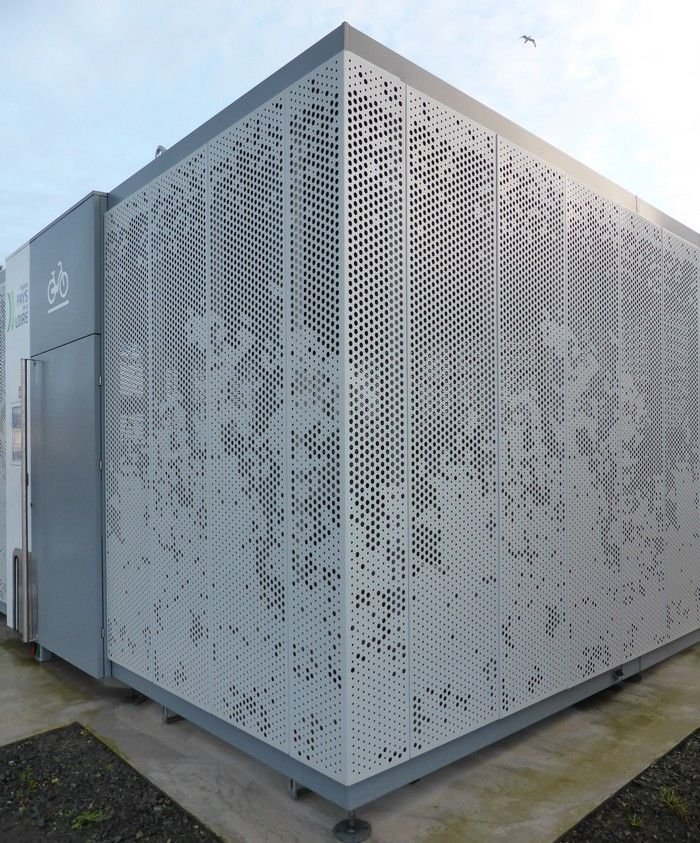 Premium Perforated Metal Facade & Laser Cut MS Cladding Design in Greater Noida