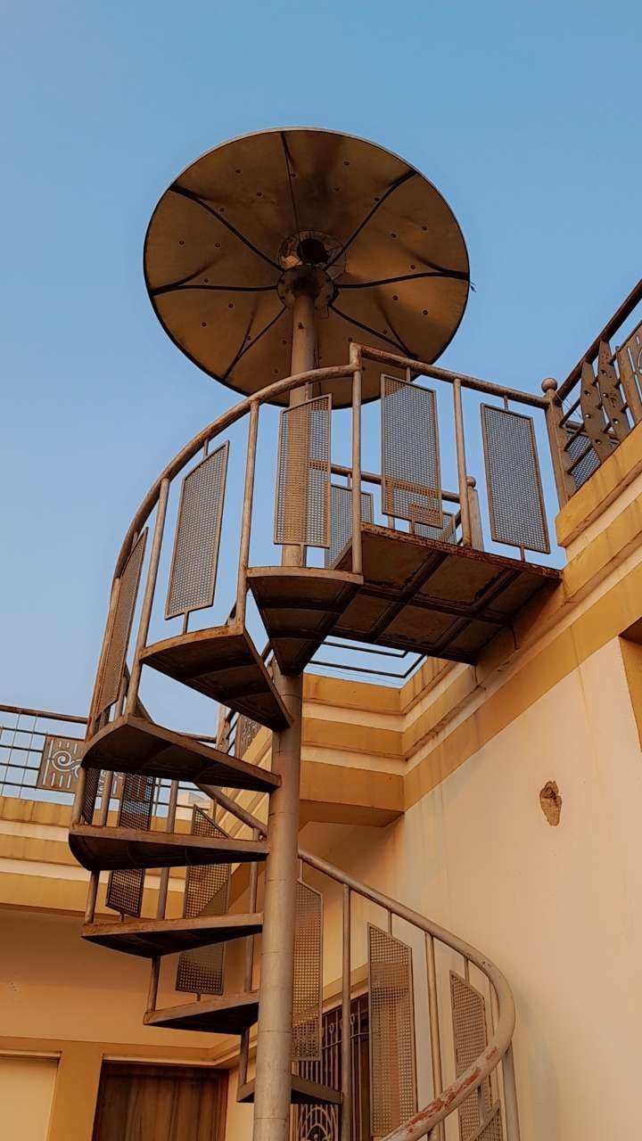 MS Spiral Staircase Design & Fabrication in Greater Noida | Metron World