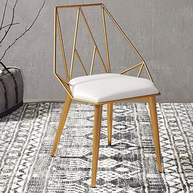 Modern Geometric Metal Chair | Luxury Designer Furniture