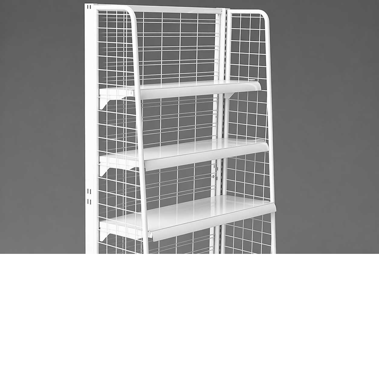 Premium MS Wire Mesh Display Rack for Retail Stores