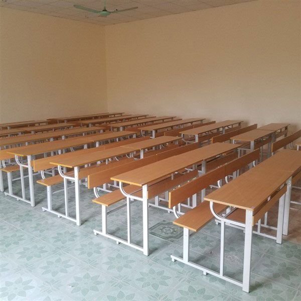 Modern School Classroom Benches & Dual Desk Furniture